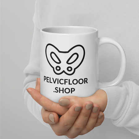 Pelvic Floor Shop - White Glossy Mug